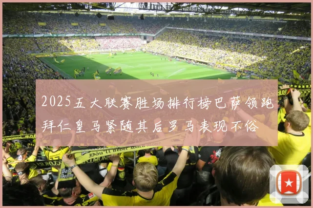 2025五大联赛胜场排行榜巴萨领跑拜仁皇马紧随其后罗马表现不俗